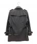 BURBERRY BLACK LABEL (バーバリーブラックレーベル) トレンチコート ブラック サイズ:M：8000円