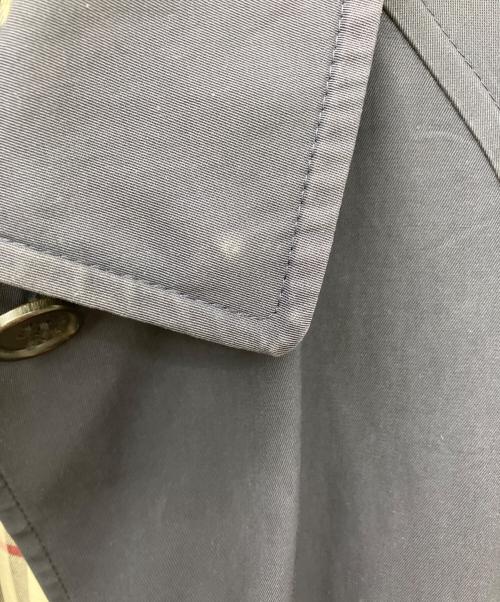 BURBERRY LONDON（バーバリーロンドン）BURBERRY LONDON (バーバリーロンドン) ステンカラーコート ネイビー サイズ:40の古着・服飾アイテム