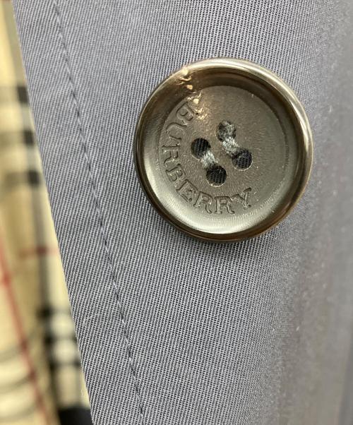 BURBERRY LONDON（バーバリーロンドン）BURBERRY LONDON (バーバリーロンドン) ステンカラーコート ネイビー サイズ:40の古着・服飾アイテム