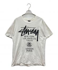 stussy（ステューシー）の古着「ロゴTシャツ」｜ホワイト
