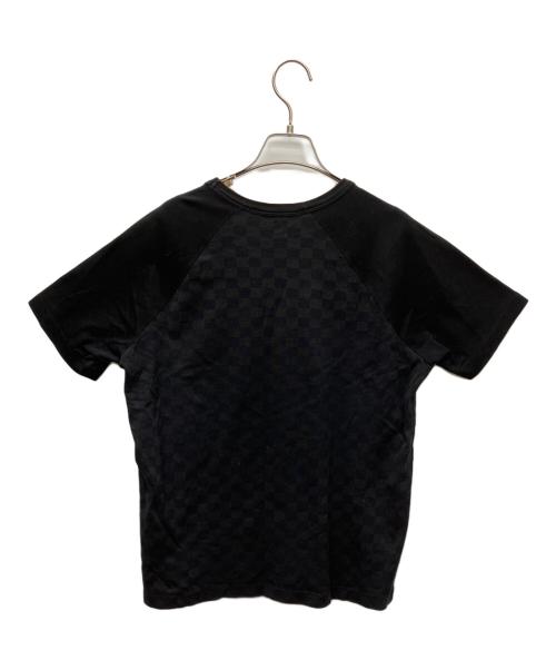 LOUIS VUITTON（ルイ ヴィトン）LOUIS VUITTON (ルイ ヴィトン) ダミエ 半袖Tシャツ ブラック サイズ:SIZE Sの古着・服飾アイテム