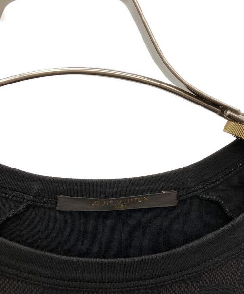 LOUIS VUITTON（ルイ ヴィトン）LOUIS VUITTON (ルイ ヴィトン) ダミエ 半袖Tシャツ ブラック サイズ:SIZE Sの古着・服飾アイテム