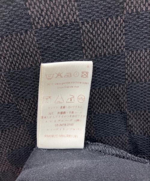 LOUIS VUITTON（ルイ ヴィトン）LOUIS VUITTON (ルイ ヴィトン) ダミエ 半袖Tシャツ ブラック サイズ:SIZE Sの古着・服飾アイテム
