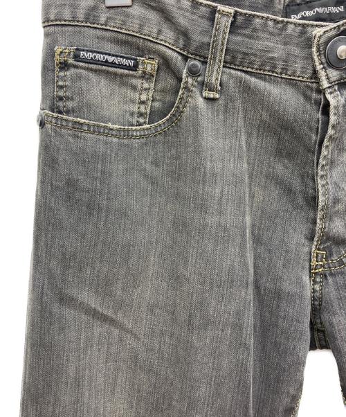 EMPORIO ARMANI（エンポリオ アルマーニ）EMPORIO ARMANI (エンポリオ アルマーニ) デニムパンツ ブラック サイズ:33の古着・服飾アイテム