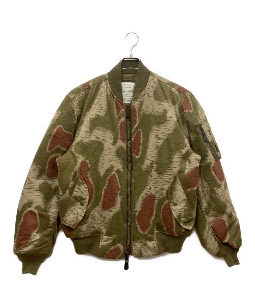 ノーブランド（ノーブランド）ノーブランド (ノーブランド) BGS Fliegerjacke ブラウン サイズ:Mの古着・服飾アイテム