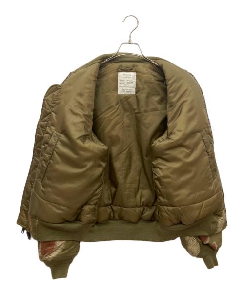ノーブランド（ノーブランド）ノーブランド (ノーブランド) BGS Fliegerjacke ブラウン サイズ:Mの古着・服飾アイテム
