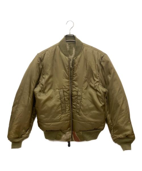 ノーブランド（ノーブランド）ノーブランド (ノーブランド) BGS Fliegerjacke ブラウン サイズ:Mの古着・服飾アイテム