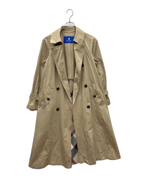 BLUE LABEL CRESTBRIDGE（ブルーレーベルクレストブリッジ）BLUE LABEL CRESTBRIDGE (ブルーレーベルクレストブリッジ) トレンチコート ベージュ サイズ:36の古着・服飾アイテム
