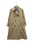 BLUE LABEL CRESTBRIDGE（ブルーレーベルクレストブリッジ）の古着「トレンチコート」｜ベージュ