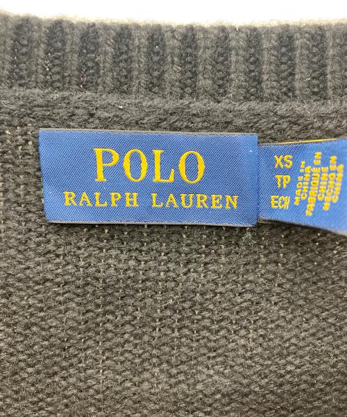 POLO RALPH LAUREN（ポロ・ラルフローレン）POLO RALPH LAUREN (ポロ・ラルフローレン) 中綿切替ジャケット ブラック サイズ:XSの古着・服飾アイテム