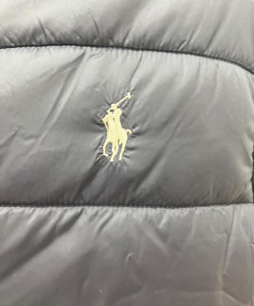 POLO RALPH LAUREN（ポロ・ラルフローレン）POLO RALPH LAUREN (ポロ・ラルフローレン) 中綿切替ジャケット ブラック サイズ:XSの古着・服飾アイテム