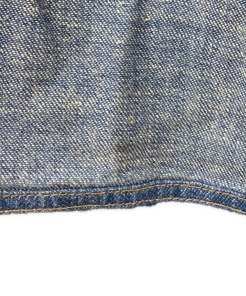 POLO RALPH LAUREN（ポロ・ラルフローレン）POLO RALPH LAUREN (ポロ・ラルフローレン) デニム半袖ワンピース インディゴの古着・服飾アイテム