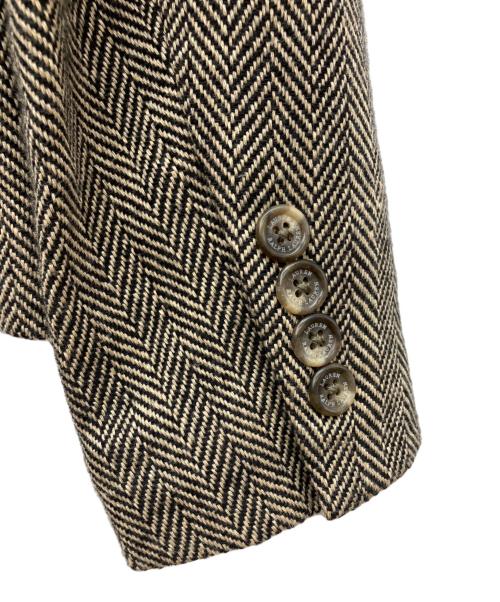 LAUREN RALPH LAUREN（ローレンラルフローレン）LAUREN RALPH LAUREN (ローレンラルフローレン) テーラードジャケット ブラウン サイズ:SIZE 2の古着・服飾アイテム