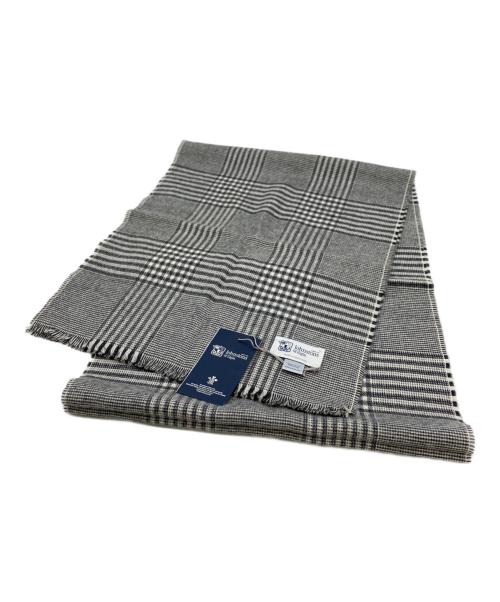 JOHNSTONS OF ELGIN（ジョンストンズオブエルガン）JOHNSTONS OF ELGIN (ジョンストンズオブエルガン) ストール グレー 未使用品の古着・服飾アイテム