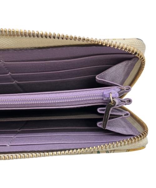 GUCCI（グッチ）GUCCI (グッチ) ラウンドファスナー長財布 ベージュの古着・服飾アイテム