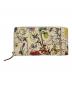 GUCCI（グッチ）の古着「ラウンドファスナー長財布」｜ベージュ