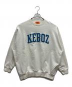 KEBOZケボズ）の古着「スウェット」｜ホワイト