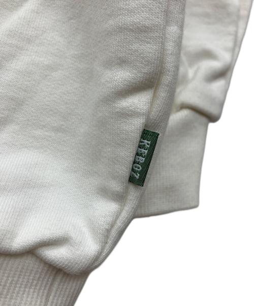 KEBOZ（ケボズ）KEBOZ (ケボズ) スウェット ホワイト サイズ:Lの古着・服飾アイテム