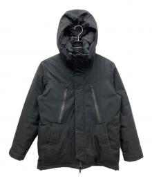 nano・universe（ナノ・ユニバース）の古着「フードデタッチャブルMATSUMIダウン」｜ブラック