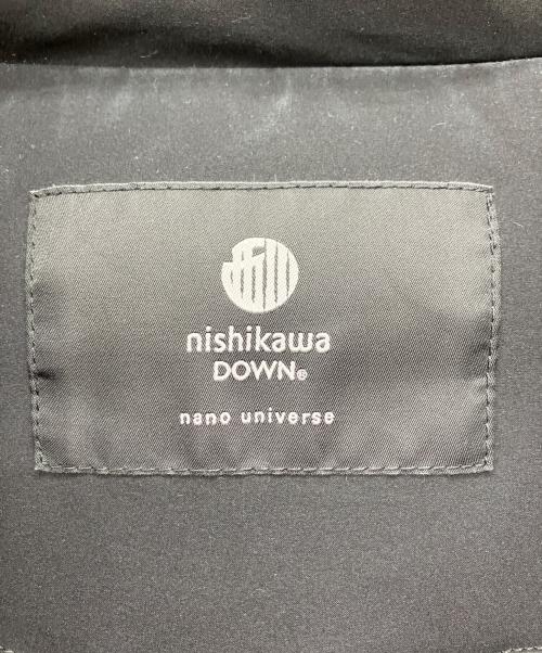 nano・universe（ナノ・ユニバース）nano・universe (ナノ・ユニバース) フードデタッチャブルMATSUMIダウン ブラック サイズ:Mの古着・服飾アイテム