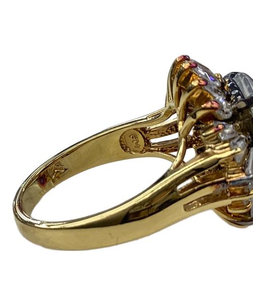 スターリングシルバー（スターリングシルバー）スターリングシルバー (スターリングシルバー) リング ゴールド サイズ:15号の古着・服飾アイテム