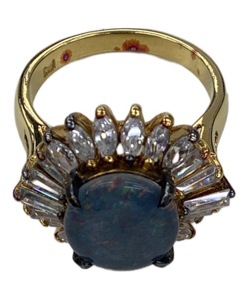 スターリングシルバー（スターリングシルバー）スターリングシルバー (スターリングシルバー) リング ゴールド サイズ:15号の古着・服飾アイテム