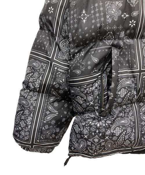 SUBCIETY（サブサエティ）SUBCIETY (サブサエティ) リバーシブル中綿ジャケット ブラック×ホワイト サイズ:記載なしの古着・服飾アイテム