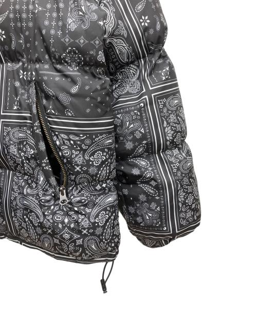 SUBCIETY（サブサエティ）SUBCIETY (サブサエティ) リバーシブル中綿ジャケット ブラック×ホワイト サイズ:記載なしの古着・服飾アイテム