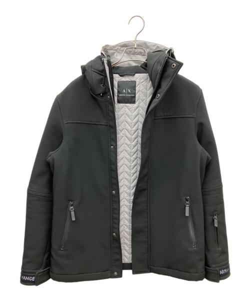 ARMANI EXCHANGE（アルマーニ エクスチェンジ）ARMANI EXCHANGE (アルマーニ エクスチェンジ) 中綿ジャケット ブラック サイズ:Sの古着・服飾アイテム