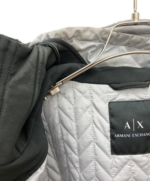 ARMANI EXCHANGE（アルマーニ エクスチェンジ）ARMANI EXCHANGE (アルマーニ エクスチェンジ) 中綿ジャケット ブラック サイズ:Sの古着・服飾アイテム