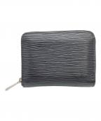 LOUIS VUITTONルイ ヴィトン）の古着「ジッピー･コイン パース エピ」｜ブラック