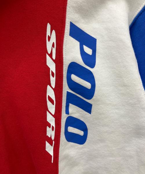 POLO SPORT（ポロスポーツ）POLO SPORT (ポロスポーツ) quarter zip RACING PULLOVER ホワイト サイズ:Sの古着・服飾アイテム