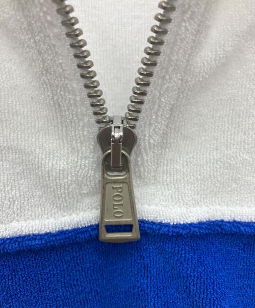 POLO RALPH LAUREN（ポロ・ラルフローレン）POLO RALPH LAUREN (ポロ・ラルフローレン) LOGO TERRY QUARTER-ZIP PULLOVER ホワイト サイズ:XSの古着・服飾アイテム