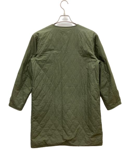 ORCIVAL（オーシバル）ORCIVAL (オーシバル) インサレーションキルトノーカラーコート カーキ サイズ:1の古着・服飾アイテム
