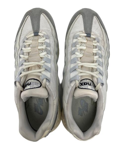 NIKE（ナイキ）NIKE (ナイキ) ナイキ エア マックス 95 QS “スケルトン” ホワイト×グレー サイズ:29の古着・服飾アイテム