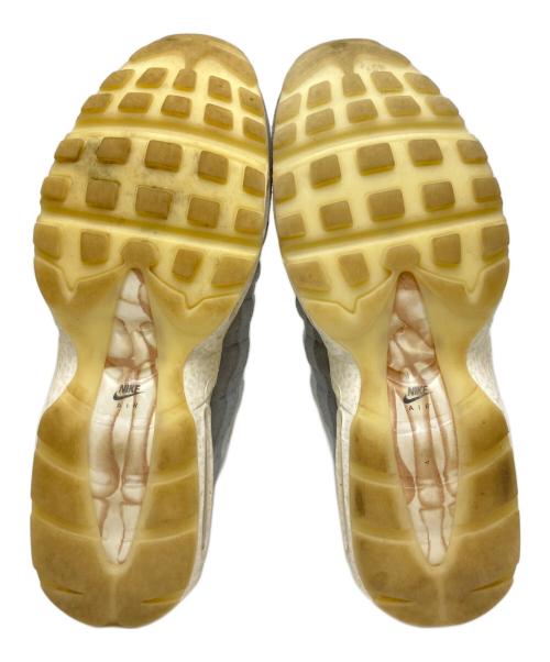 NIKE（ナイキ）NIKE (ナイキ) ナイキ エア マックス 95 QS “スケルトン” ホワイト×グレー サイズ:29の古着・服飾アイテム