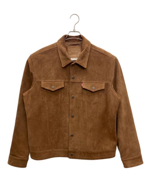 LEVI'S（リーバイス）LEVI'S (リーバイス) TYPE III スエード トラッカージャケット ブラウン サイズ:Lの古着・服飾アイテム
