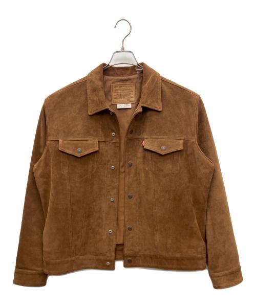 LEVI'S（リーバイス）LEVI'S (リーバイス) TYPE III スエード トラッカージャケット ブラウン サイズ:Lの古着・服飾アイテム