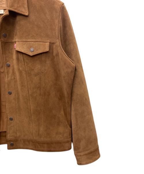 LEVI'S（リーバイス）LEVI'S (リーバイス) TYPE III スエード トラッカージャケット ブラウン サイズ:Lの古着・服飾アイテム