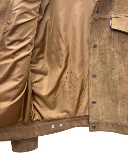 LEVI'S（リーバイス）LEVI'S (リーバイス) TYPE III スエード トラッカージャケット ブラウン サイズ:Lの古着・服飾アイテム