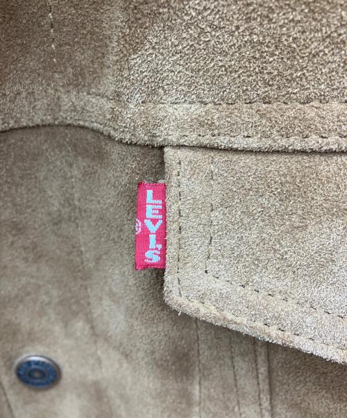 LEVI'S（リーバイス）LEVI'S (リーバイス) TYPE III スエード トラッカージャケット ブラウン サイズ:Lの古着・服飾アイテム