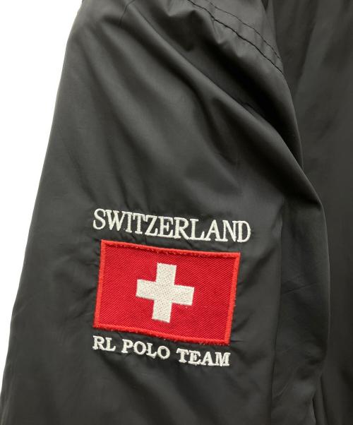 POLO RALPH LAUREN（ポロ・ラルフローレン）POLO RALPH LAUREN (ポロ・ラルフローレン) リバーシブルブルゾン ブラック サイズ:SIZE Mの古着・服飾アイテム