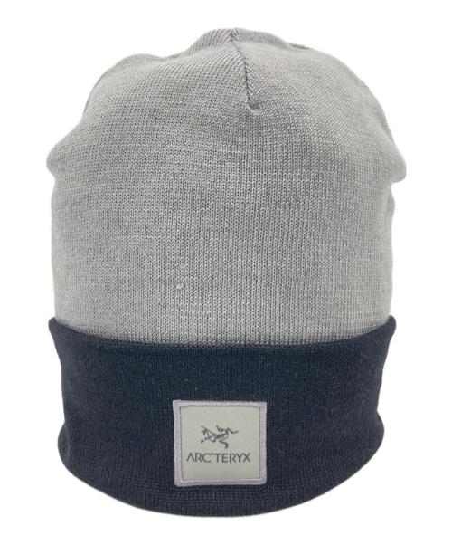ARC'TERYX（アークテリクス）ARC'TERYX (アークテリクス) ニット帽 ブラック×グレー サイズ:58cmの古着・服飾アイテム