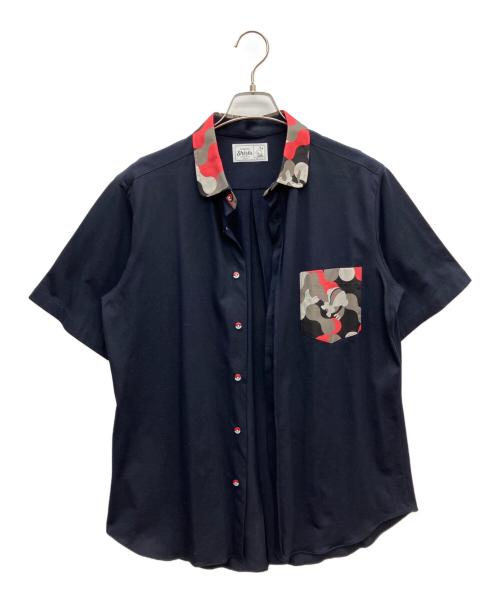 ORIGINAL STITCH（オリジナルスティッチ）ORIGINAL STITCH (オリジナルスティッチ) pokemon (ポケモン) 半袖シャツ ネイビー サイズ:不明の古着・服飾アイテム