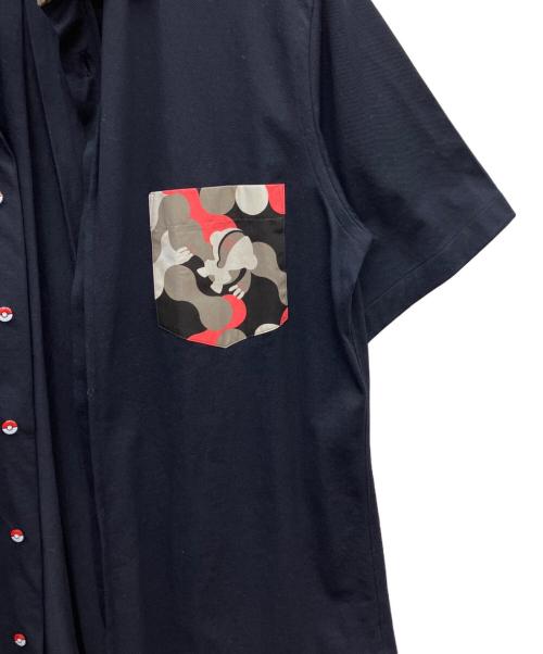 ORIGINAL STITCH（オリジナルスティッチ）ORIGINAL STITCH (オリジナルスティッチ) pokemon (ポケモン) 半袖シャツ ネイビー サイズ:不明の古着・服飾アイテム