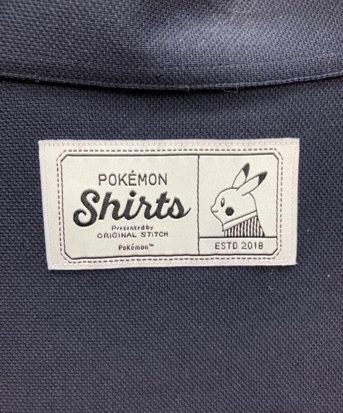 ORIGINAL STITCH（オリジナルスティッチ）ORIGINAL STITCH (オリジナルスティッチ) pokemon (ポケモン) 半袖シャツ ネイビー サイズ:不明の古着・服飾アイテム