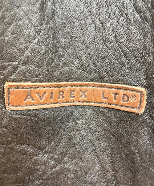 AVIREX（アヴィレックス）AVIREX (アヴィレックス) A-2フライトジャケット ブラウン サイズ:XSの古着・服飾アイテム