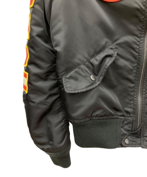 AVIREX（アヴィレックス）AVIREX (アヴィレックス) MA-1ジャケット ブラック サイズ:SIZE Freeの古着・服飾アイテム