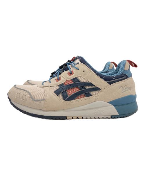 asics（アシックス）asics (アシックス) KEBOZ (ケボズ) MITA SNEAKARS Gel-Lyte3 アイボリー×ブルー サイズ:27cmの古着・服飾アイテム