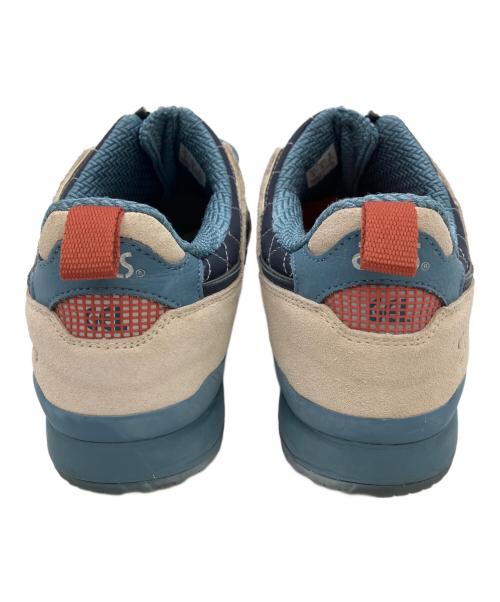asics（アシックス）asics (アシックス) KEBOZ (ケボズ) MITA SNEAKARS Gel-Lyte3 アイボリー×ブルー サイズ:27cmの古着・服飾アイテム